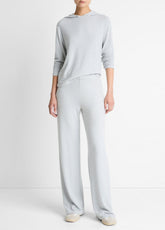 Cozy Wide-Leg Pant in Wide Leg - HEATHER PALE GREY | VINCE Women