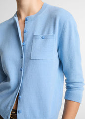 Wool & Cashmere-Blend Pocket Cardigan in Cardigans - HYDRA | VINCE Women