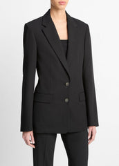 Oversized Blazer in Blazers - BLACK | VINCE Women