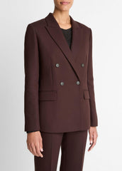 Sculptural Tailored Blazer in Blazers - BLACK GRAPE | VINCE Women
