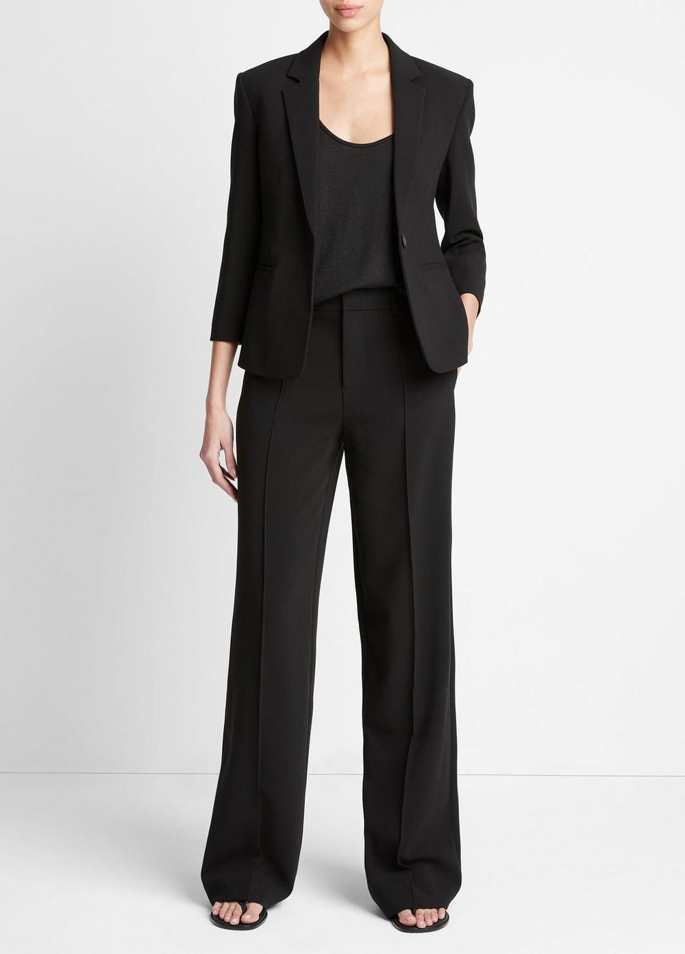 Shrunken Blazer in Blazers - BLACK | VINCE Women