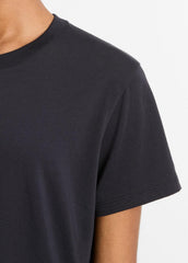 Pima Cotton Crew Neck T-Shirt in Short Sleeve - COASTAL BLUE | VINCE Women