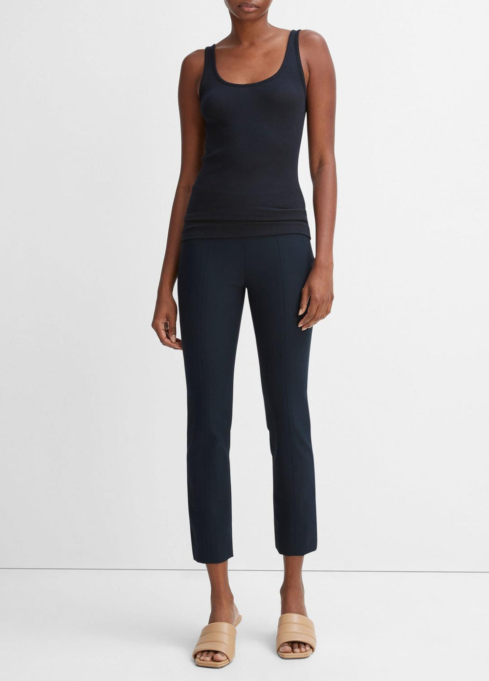 Women's Stitch Front Seam Ponte Legging - COASTAL BLUE | VINCE Women