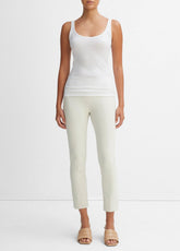 Women's Stitch Front Seam Ponte Legging - GESSO | VINCE Women