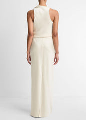 Satin Bias Column Skirt in Skirts - BONA | VINCE Women