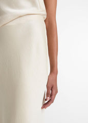 Satin Bias Column Skirt in Skirts - BONA | VINCE Women