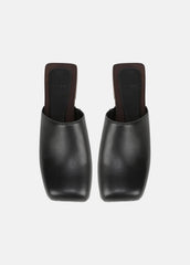 Margarita Leather Clog in Loafers & Flats - BLACK | VINCE Women