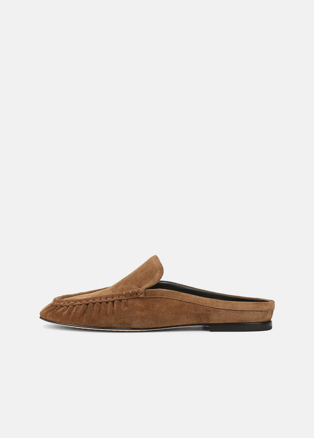 Tevin Suede Mule in Loafers & Flats - ELMWOOD | VINCE Women