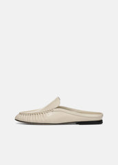 Tevin Leather Mule in Loafers & Flats - MOONLIGHT | VINCE Women