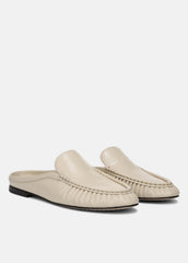 Tevin Leather Mule in Loafers & Flats - MOONLIGHT | VINCE Women