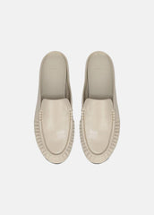 Tevin Leather Mule in Loafers & Flats - MOONLIGHT | VINCE Women