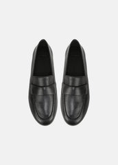 Tommi Leather Loafer in Loafers & Flats - BLACK | VINCE Women