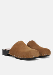 Margarita Suede Clog in Loafers & Flats - ELMWOOD | VINCE Women