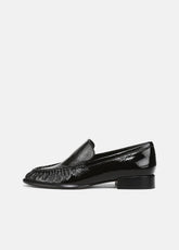 Nora Leather Loafer in Loafers & Flats - BLACK | VINCE Women