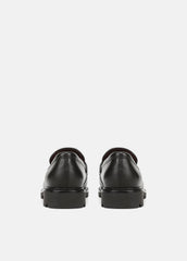 Siena Leather Lug-Sole Loafer in Loafers & Flats - BLACK | VINCE Women