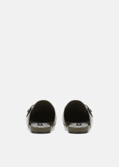 Minetta Leather Loafer Mule in Loafers & Flats - MILITARE | VINCE Women