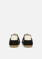 LA Suede & Leather Runner Sneaker in Sneakers - BLACK/DARK MOCHA | VINCE Women