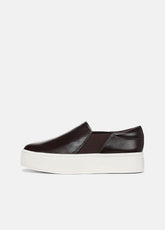 Warren Leather Sneaker in Sneakers - GANACHE | VINCE Women