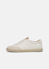 Palm Leather & Suede Sneaker in Sneakers - MILK/MOONLIGHT | VINCE Women