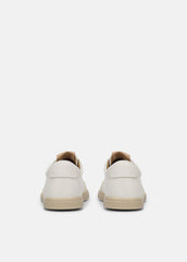 Palm Leather & Suede Sneaker in Sneakers - MILK/MOONLIGHT | VINCE Women