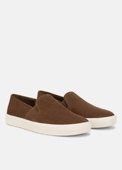 Blair Perforated Suede Sneaker in Sneakers - ELMWOOD | VINCE Women