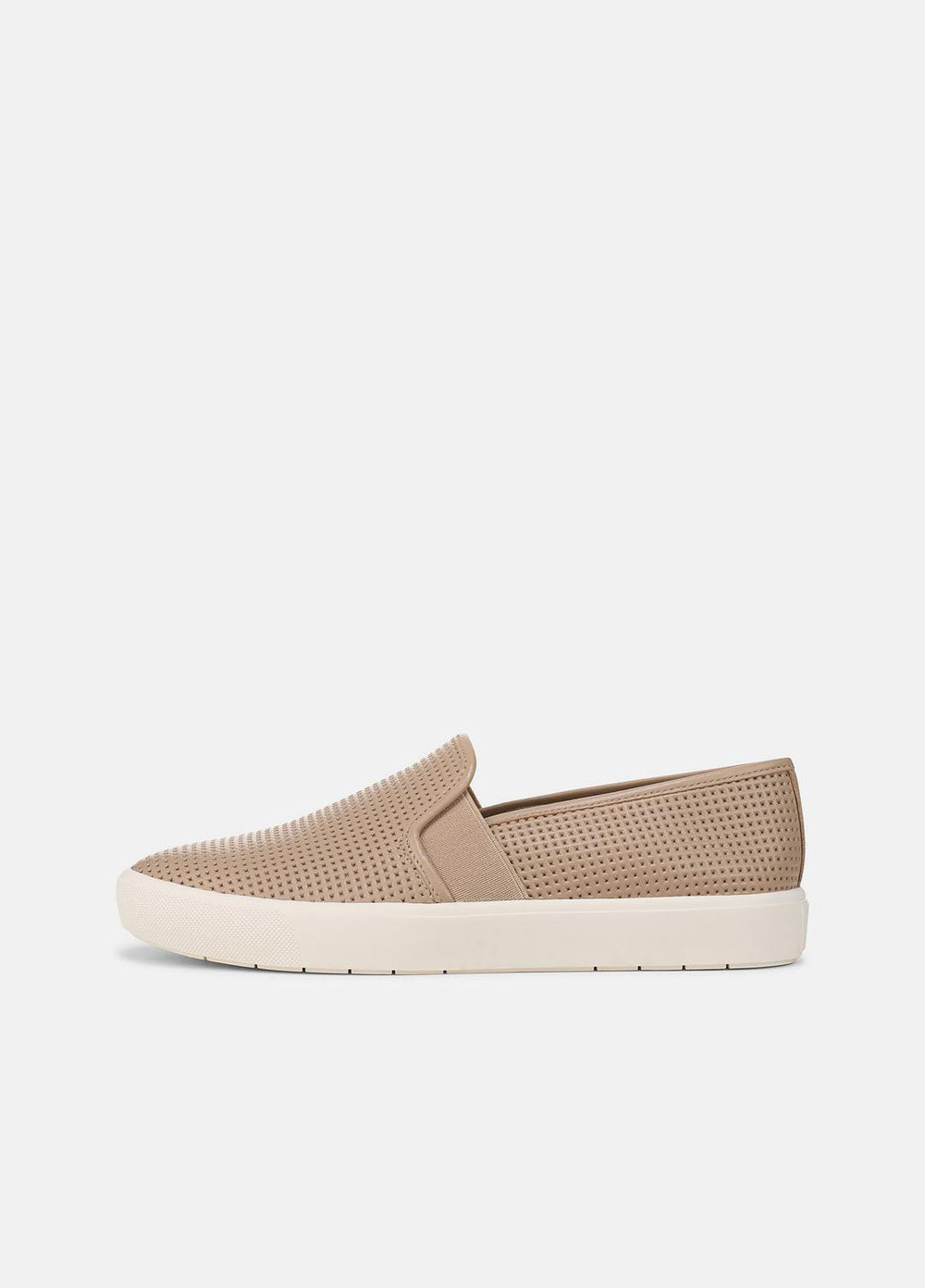 Blair Perforated Leather Sneaker in Sneakers - WARM ALMOND | VINCE Women