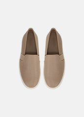 Blair Perforated Leather Sneaker in Sneakers - WARM ALMOND | VINCE Women