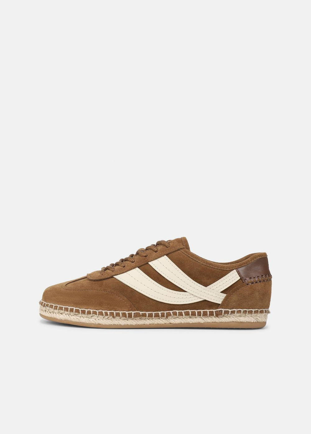 Oasis Suede & Leather Espadrille Sneaker in Sneakers - ELMWOOD | VINCE Women