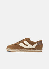 Oasis Suede & Leather Espadrille Sneaker in Sneakers - ELMWOOD | VINCE Women