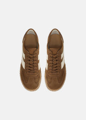 Oasis Suede & Leather Espadrille Sneaker in Sneakers - ELMWOOD | VINCE Women