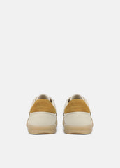 Oasis Contrast-Edge Leather & Suede Sneaker in Sneakers - MOONLIGHT/GOLDEN DESERT | VINCE Women