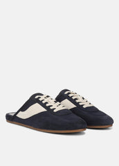 Solstice Suede Sneaker Mule in Sneakers - NIGHT BLUE/MOONLIGHT | VINCE Women