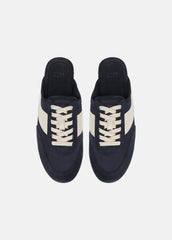 Solstice Suede Sneaker Mule in Sneakers - NIGHT BLUE/MOONLIGHT | VINCE Women