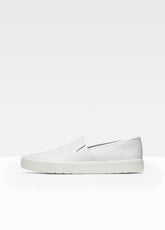 Women's Blair Perforated Leather Sneakers - WHITE | VINCE Women