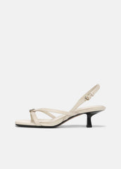 Tali Leather Slingback Sandal in Heels - MOONLIGHT | VINCE Women