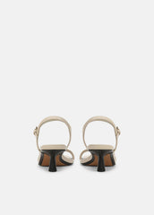 Tilda Leather Heeled Sandal in Heels - MOONLIGHT | VINCE Women