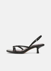 Tali Slingback Sandal in Heels - BLACK | VINCE Women