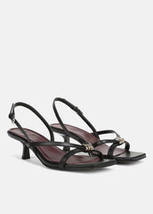 Tali Slingback Sandal in Heels - BLACK | VINCE Women