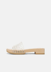 Barbara Jelly Slide Sandal in Sandals - CLEAR | VINCE Women