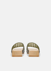Barbara Jelly Slide Sandal in Sandals - CHIVE | VINCE Women