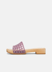 Barbara Jelly Slide Sandal in Sandals - AMETHYST | VINCE Women