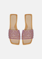 Barbara Jelly Slide Sandal in Sandals - AMETHYST | VINCE Women