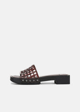 Barbara Jelly Slide Sandal in Sandals - GANACHE | VINCE Women