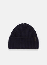 Plush Cashmere Chunky-Knit Beanie in Scarves & Hats - COASTAL BLUE | VINCE Women