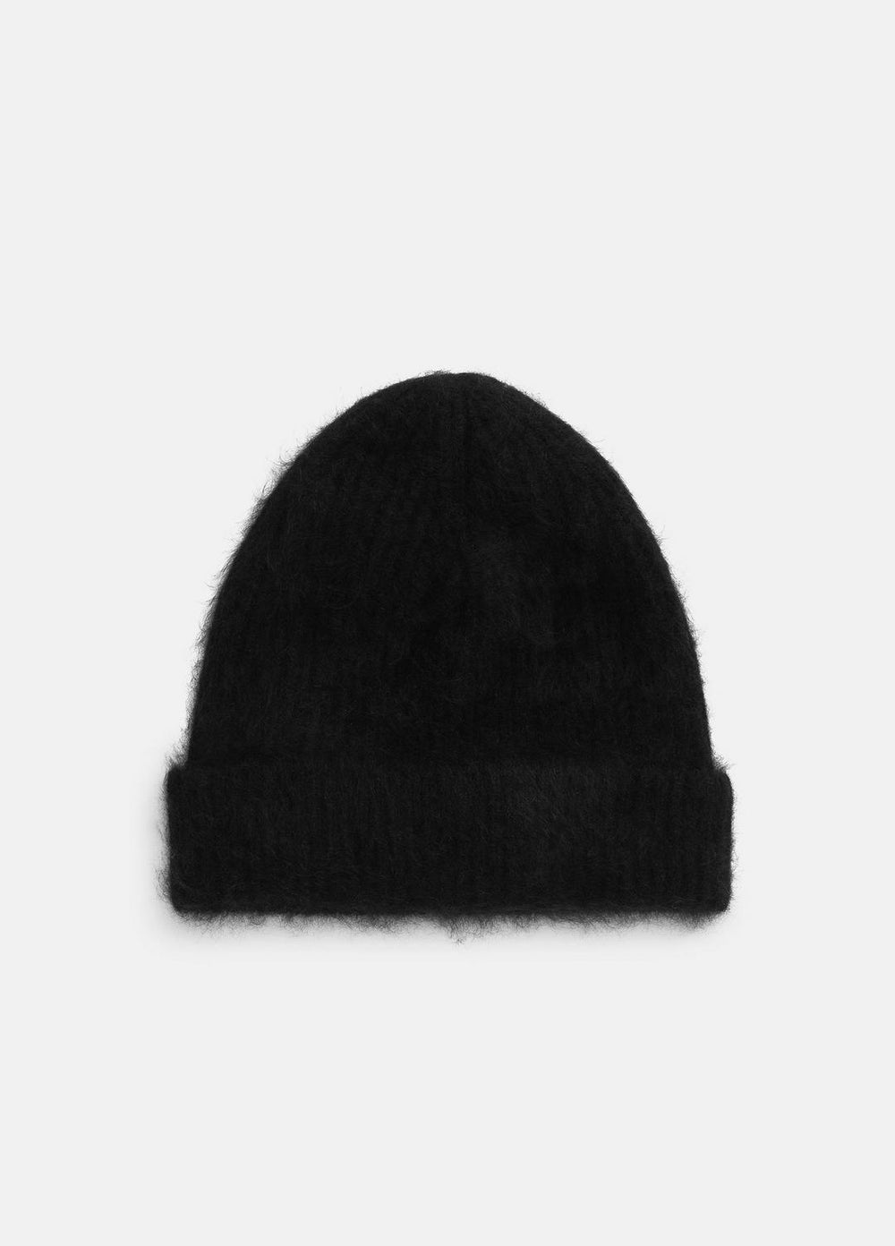 Brushed Cashmere Beanie in Scarves & Hats - BLACK | VINCE Women