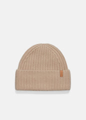 Plush Cashmere Chunky-Knit Beanie in Scarves & Hats - CAMEL | VINCE Women