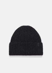 Plush Cashmere Chunky-Knit Beanie in Scarves & Hats - H CHARCOAL | VINCE Women