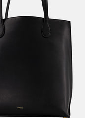 Athene Nappa Leather Tote in Handbags - BLACK | VINCE Women