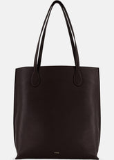 Athene Nappa Leather Tote in Handbags - CACAO | VINCE Women