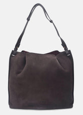 Ava Leather Bucket Bag in Handbags - CACAO | VINCE Women